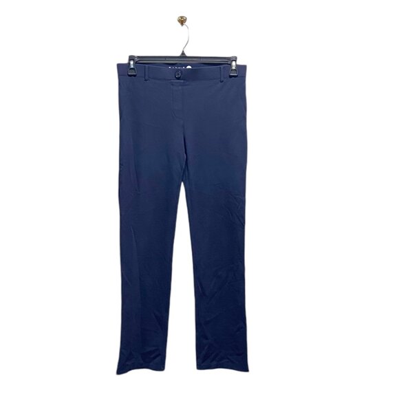 Betabrand Bootcut Classic Dress Pant Yoga Pants Navy Blue Size L Minimalist Cute - Picture 2 of 16
